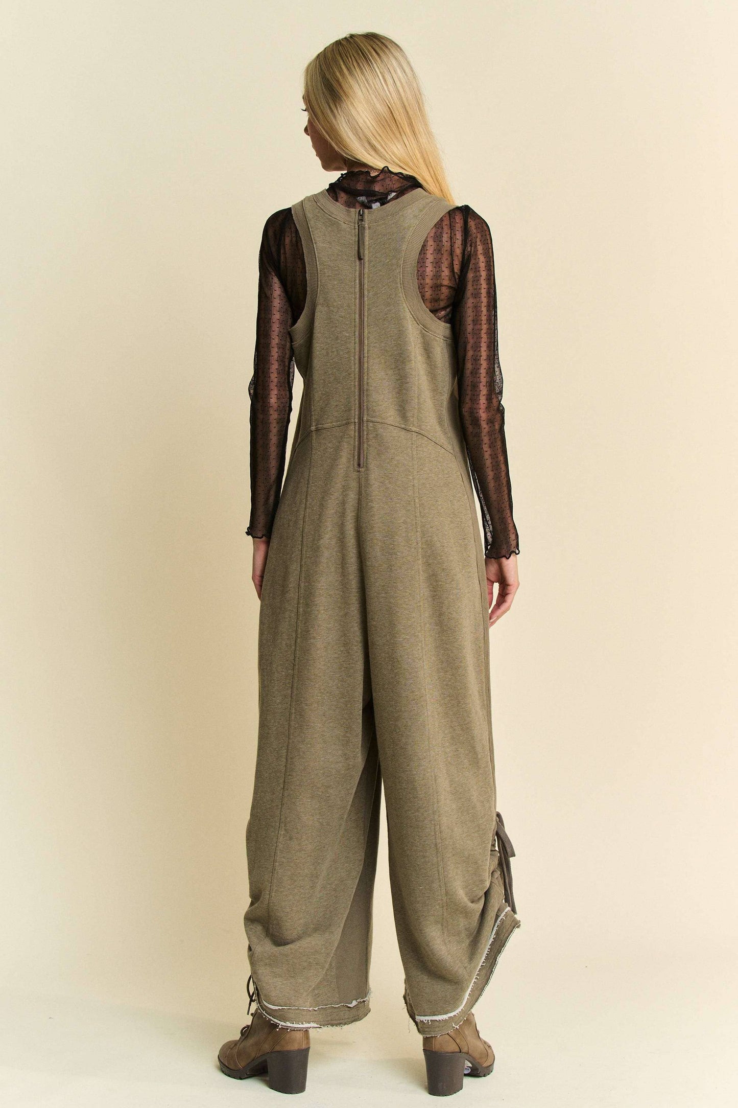 RUCHED JUMPSUIT