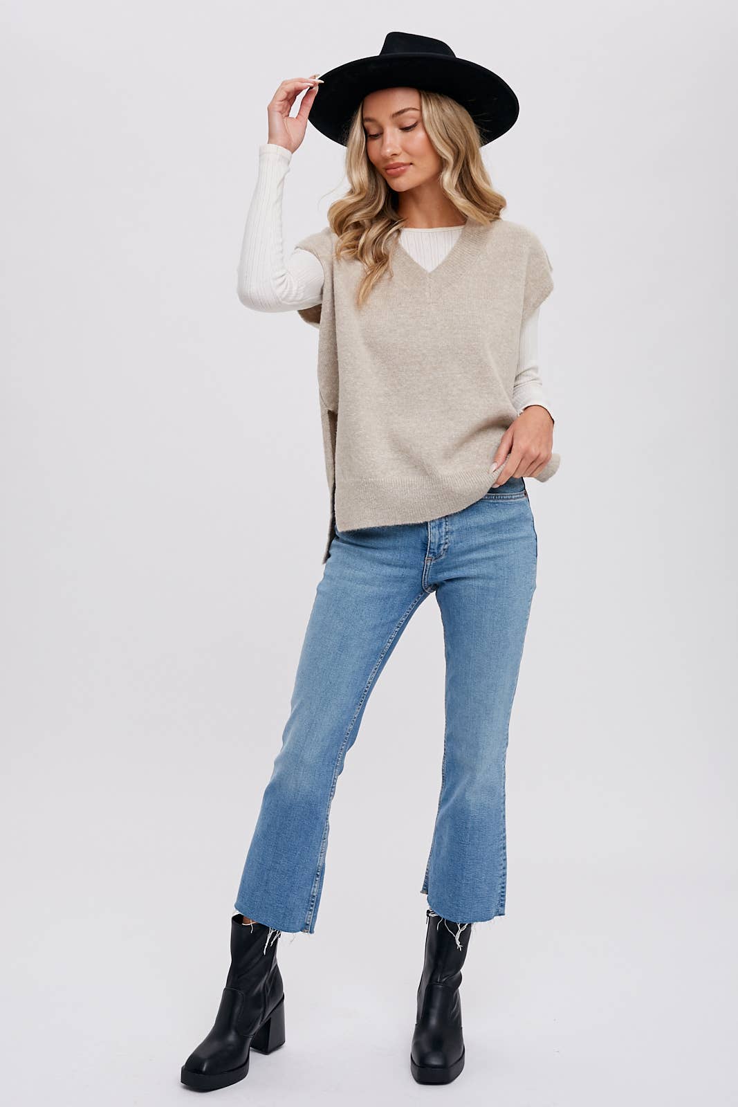 SALE! OVERSIZED KNIT VEST
