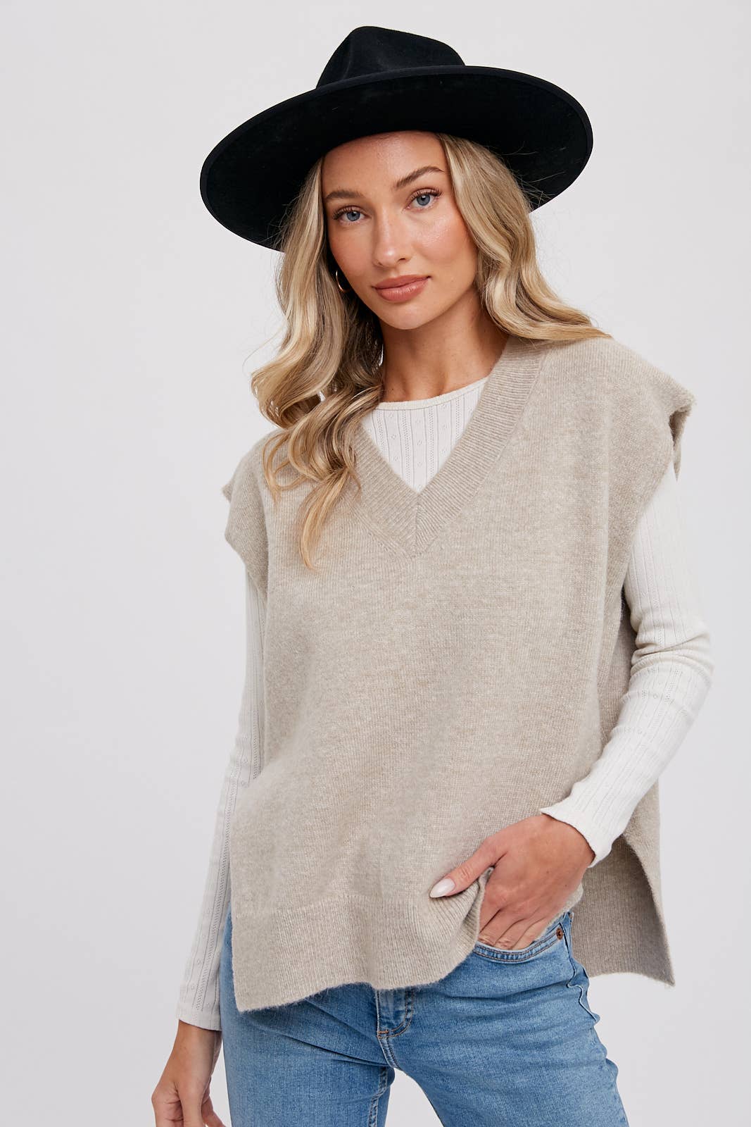SALE! OVERSIZED KNIT VEST