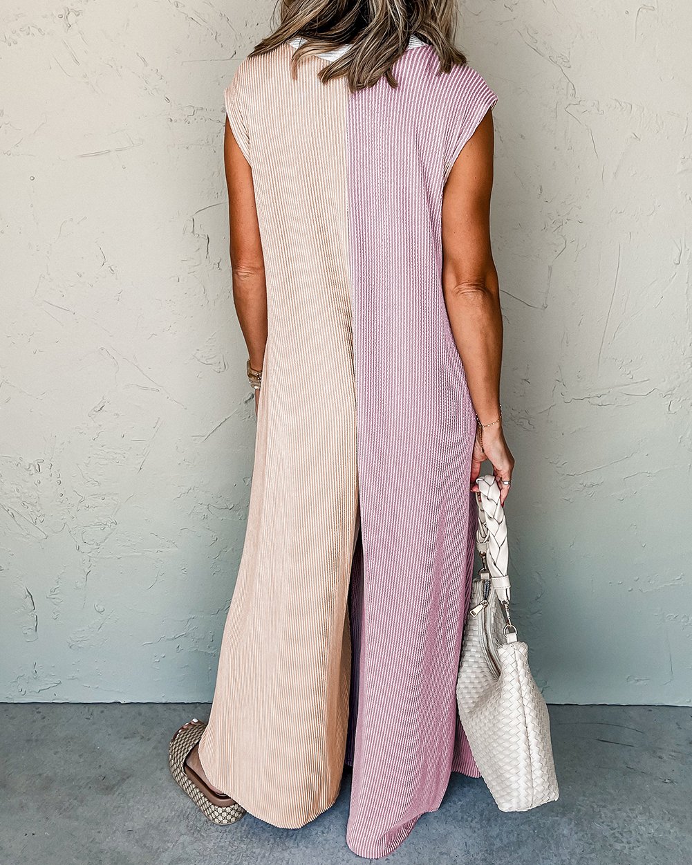 Color Block Corded Jumpsuit