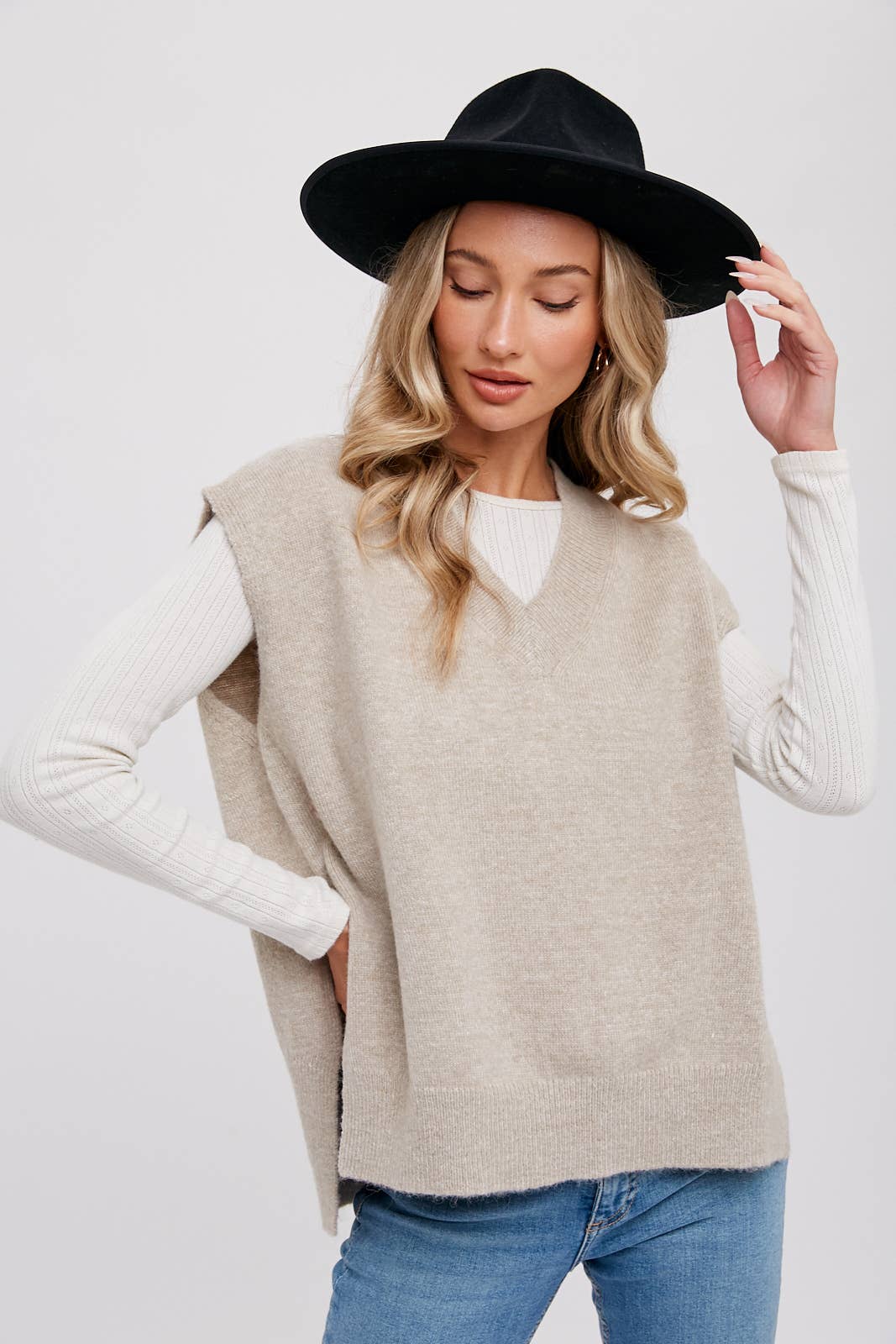SALE! OVERSIZED KNIT VEST